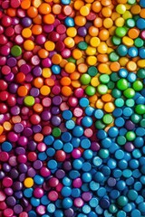 Close-up of colorful candies