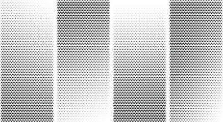 Abstract halftone dotted pattern for background