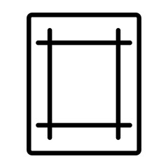 Margin Vector Line Icon Design