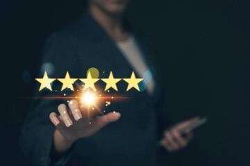 The after-service rating concept to assess the satisfaction of those receiving services.