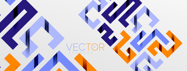 Color bend lines with shadow texture effect. Vector Illustration For Wallpaper, Banner, Background, Card, Book Illustration, landing page