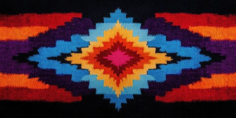 Star designed rug