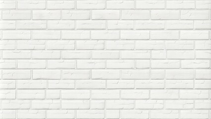 Seamless white brick wall texture with micro details, perfect for backgrounds or design projects. This clean and modern surface adds fresh touch to any space
