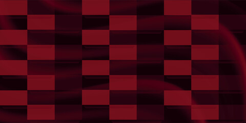 Red lines with black architecture background futuristic concept vector illustration minimal smooth design.