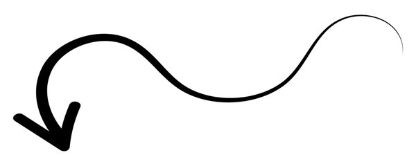 Hand drawn arrow mark icons. Collection hand drawn arrows. Set simple arrows isolated on Transparent background. Hand drawn doodle sketch style. Doodle hand drawn business arrow . Vector illustration