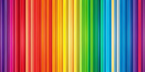 Vibrant stripes of color, a rainbow's spectrum, painted across a canvas of possibilities