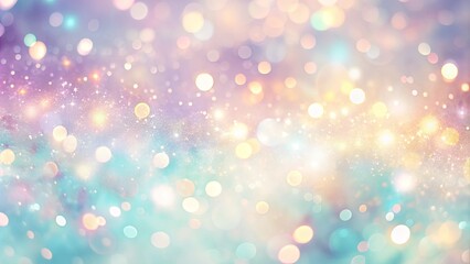 Obraz premium Sparkling Abstract Background with Pastel Tones and Delicate Glitter