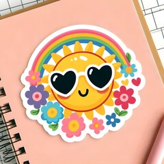 Fototapeta premium emoji baby card