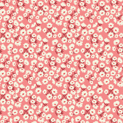 cute flower texture print pattern