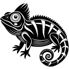 Obraz premium illustration of a lizard