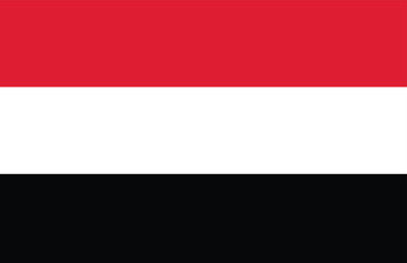 An beautifull illustration of YEMEN flag, within a large quatity of mega pixels.
