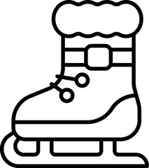 Ice skate icon