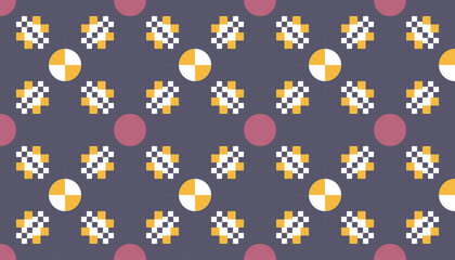 Seamless Pattern for background and printing on fabric, vector pattern