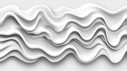 Fototapeta premium Crisp clean white background with soft reflections, perfect for minimalist designs