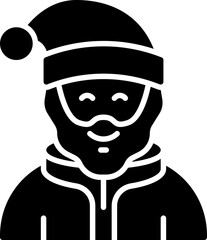 Santa claus icon