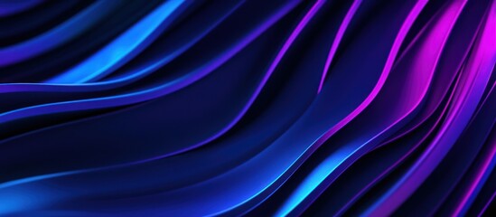 Obraz premium Abstract Swirling Blue and Purple Background