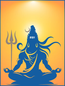 Lord Shiva Poster for Shivratri &ndash; Shambhu Artwork Decor