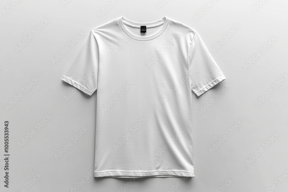 Wall mural White Tshirt Mockup Isolated created with Generative AI