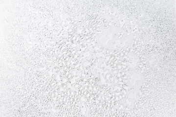 Abstract water drops on white background, water drops pattern background