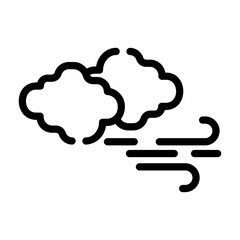 windy Line Icon