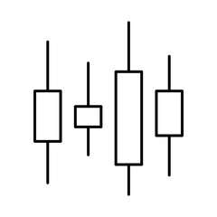 Chart Line Icon. Business Statistics, Diagrams and Graphs Icon Editable Stroke Vector Illustration
