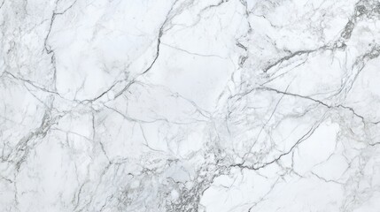 Obraz premium A close-up view of a white marble surface with gray veining, ideal for design applications.