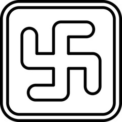 Swastika Icon