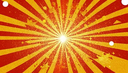 Obraz premium yellow sunburst vintage background,cartoon, illustration, modern, sun, bright, design, pattern, sunny, yellow, background, summer, 456
