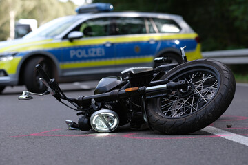 Unfall mit Motorrad