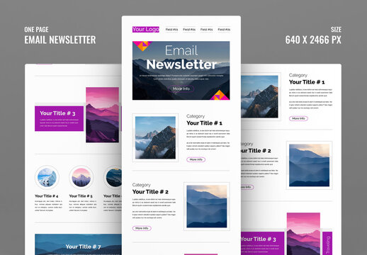Email Newsletter Template