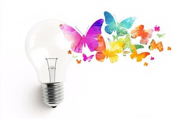 A versatile poster template designed for imaginative concepts, offering generous space for text against a clean white backdrop.