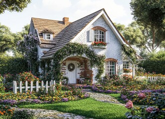 Cottage Garden Charm.