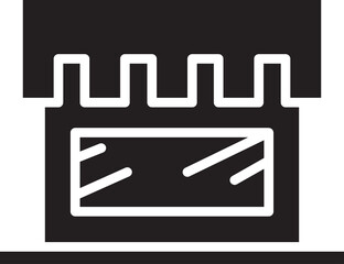 Shop Glyph Icon