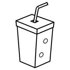 Vibrant Vector Juice Box Design Bringing Fun and Flavor to Every Sip
