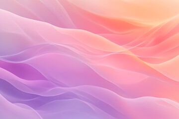 Obraz premium Soft Pastel Gradient Backdrop with Organic Flowing River of Ethereal Hues Calming and Atmospheric Digital Art Evoking a Serene Elegant Ambiance