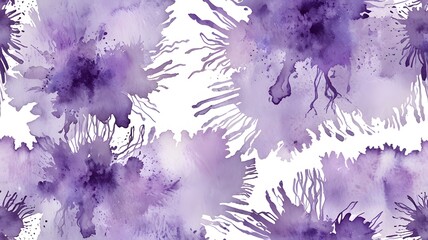 purple watercolor paint splash or blotch background with fringe bleed wash and bloom design