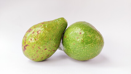 fresh avocado fruit with honey for healthy food, silce avocado moody