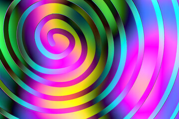 Hypnotic spiral  gradient flowing colors, Liquid effects, Abstract Backgrounds