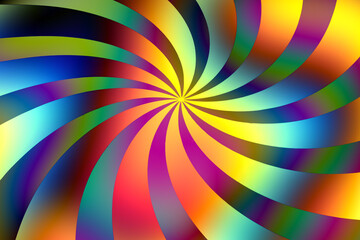 Hypnotic spiral  gradient flowing colors, Liquid effects, Abstract Backgrounds