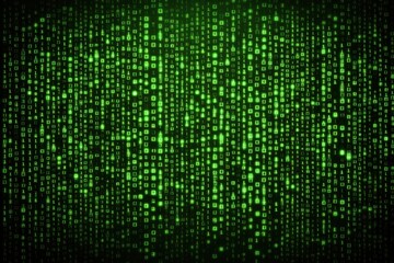 Matrix Code Background