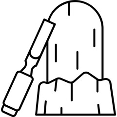 Carve Wood Icon
