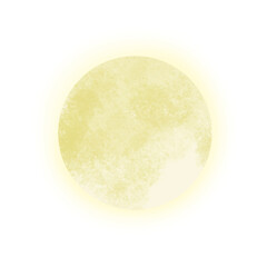 moon moonlight illustration material © Allie su 
