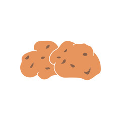 christmas cookie cartoon icon