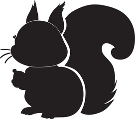 Squirrel Silhouette