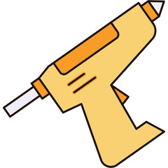 Hot Glue Sticker