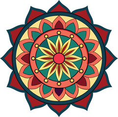 Ornamental luxury mandala pattern design
