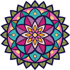 Ornamental luxury mandala pattern design