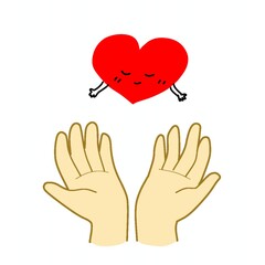 Hand＆Heart手とハート