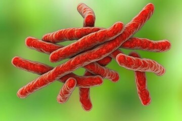 Bacteria Microscopic View