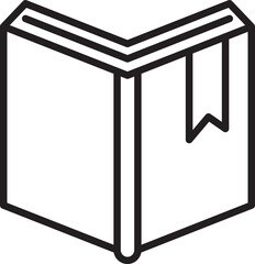 Book Line Icon